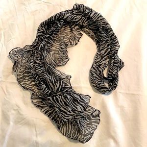 Fabulous Zebra print J. Crew Scarf 🦓